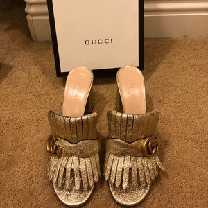 Gucci sandals!